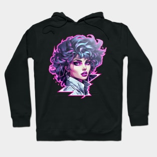 Retrowave Vintage Synthwave Mallsoft Vaporwave Girl Fairy Kei Hoodie